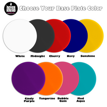 Color Chart for NEVERKnead Pottery Clay Kneading Conditioning Parts Kit Base Plates in 9 pretty colors by NEVERkknead.com