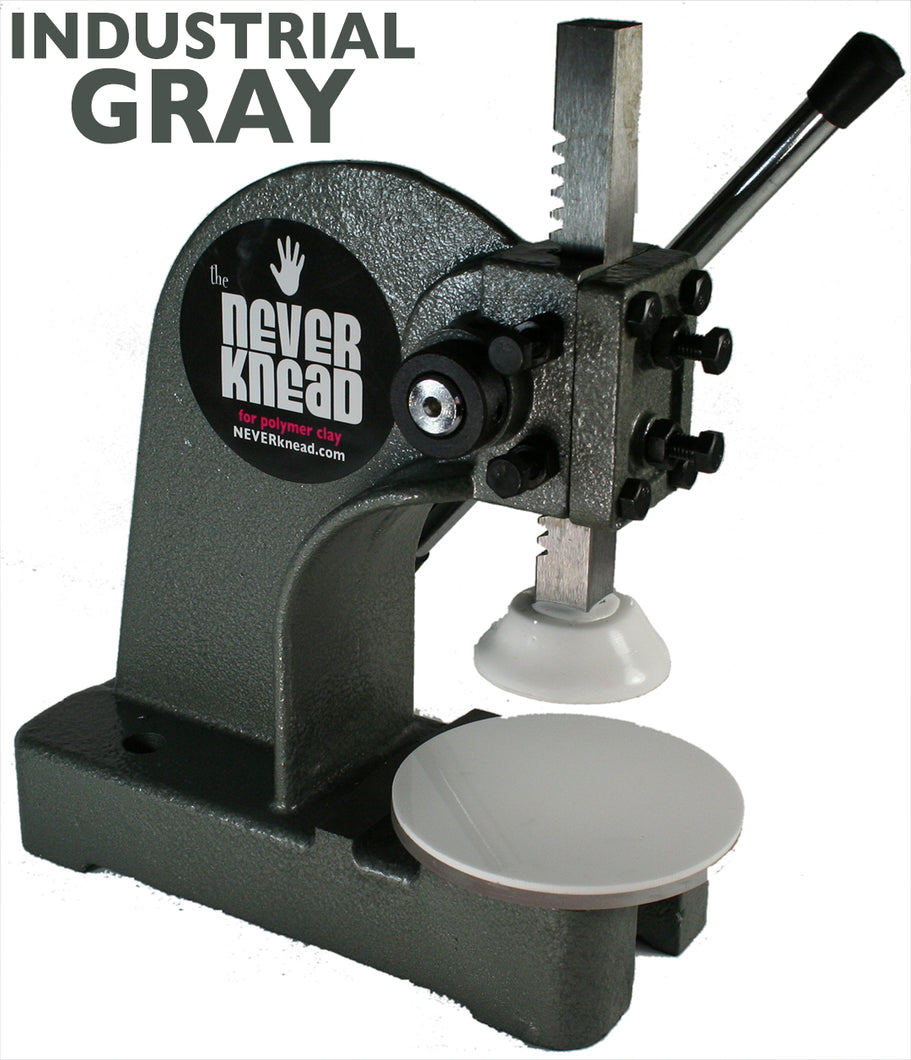 The NEVERknead Polymer Clay Kneading (Conditioning) Tool for All Clay - Gray - by NEVERknead.com